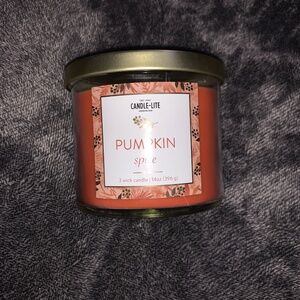 Pumpkin spice limited edition rare scent candle